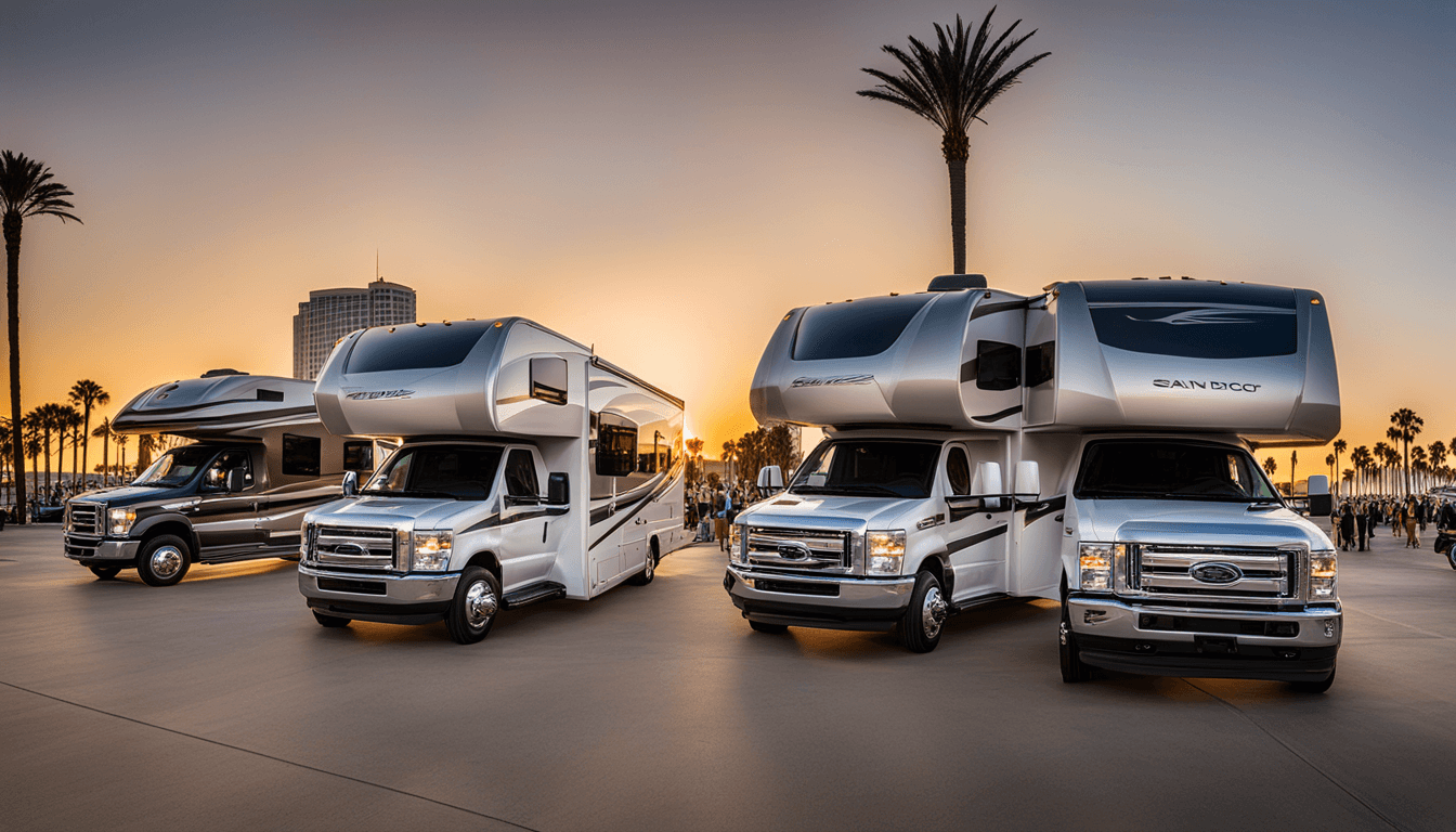 RV fleet coordination in San Diego, California